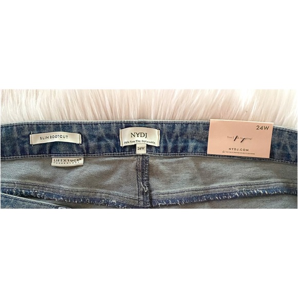 NWT NYDJ Crop Slim Bootcut Jeans - Picture 8 of 9